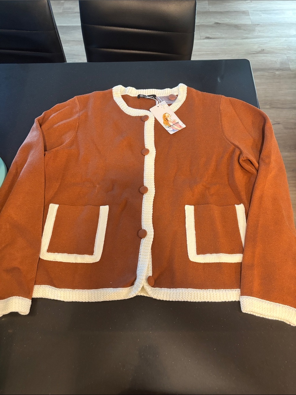NWT Cardigan- XL bottom down- perfect for fall